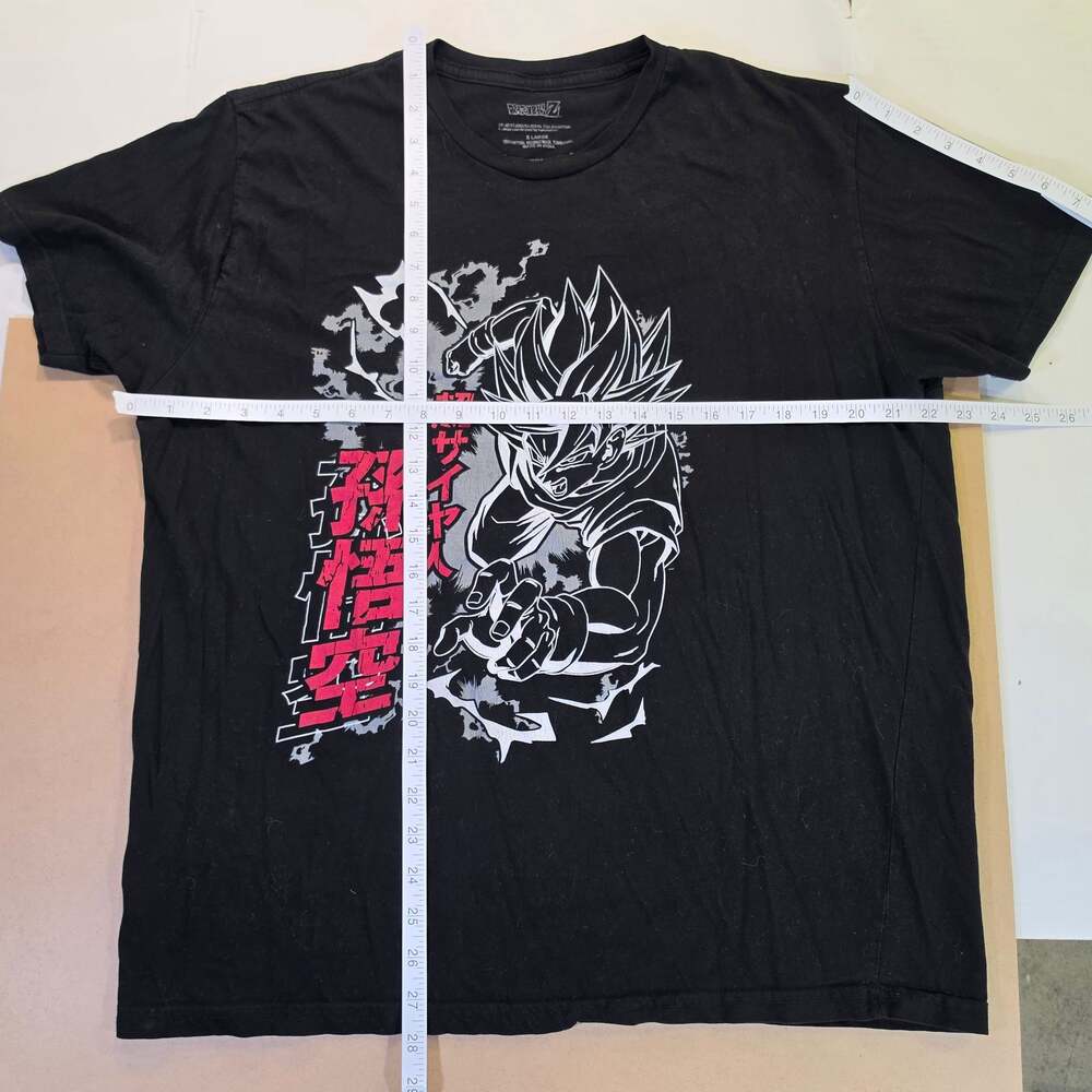 Dragon Ball Z Goku Japanese Text Graphic T-Shirt
